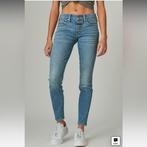 NWOT Lucky Brand Ava Mid Rise Skinny